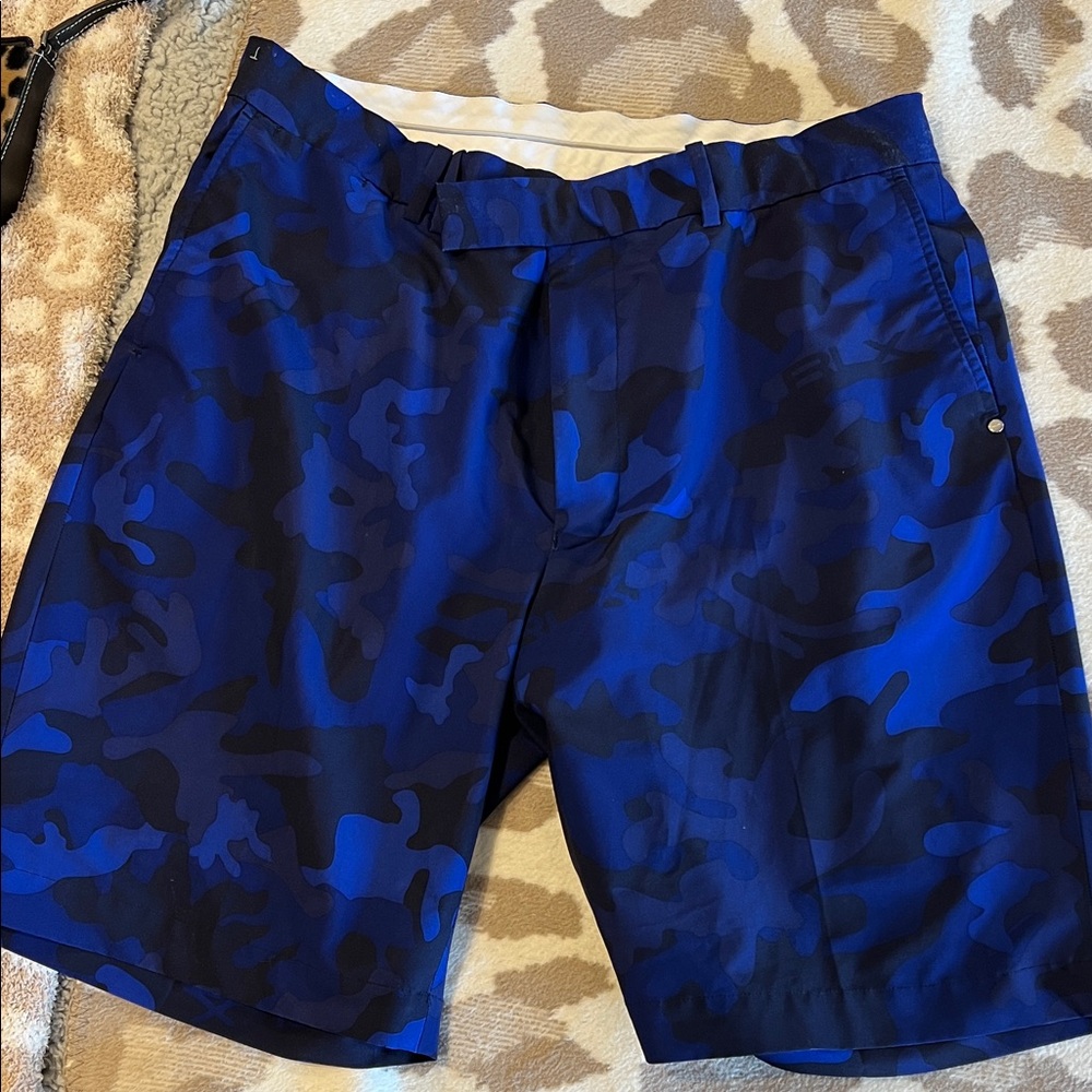Ralph Lauren Blue Camouflage Shorts